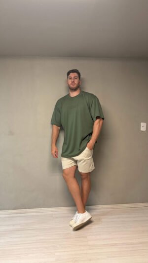 Camiseta Oversized Verde