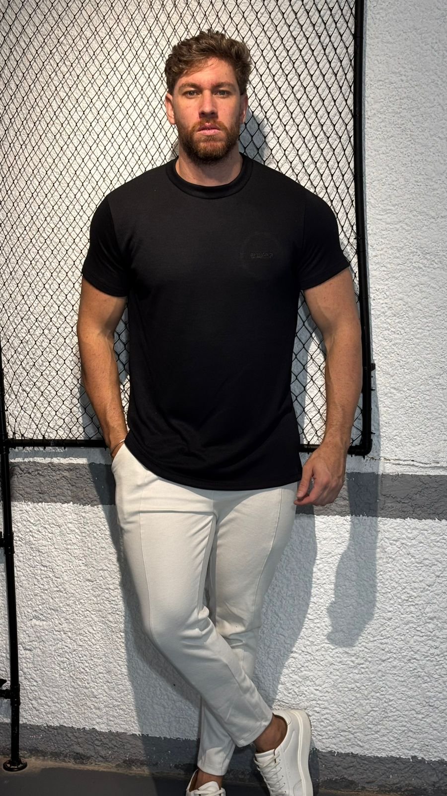 Camisa Tricot Preta - Imagem 4