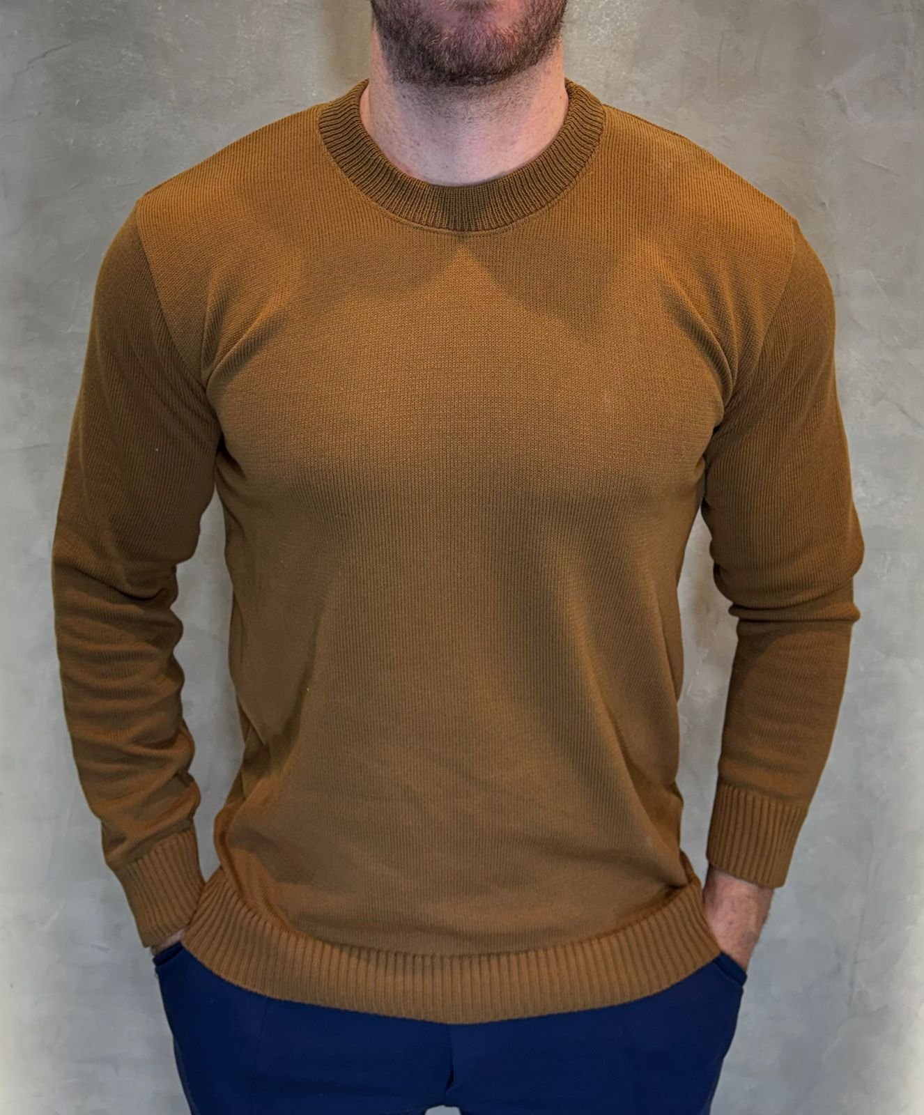 Suéter Tricot Marrom - Imagem 2
